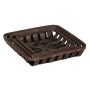 Set de basket Marron Bois 52 x 52 x 11,5 cm (3 Unités)