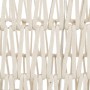 Lot de paniers Blanc Corde 45 x 35 x 36 cm (3 Pièces)