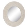 Miroir mural Blanc Bois 90 x 2 x 90 cm