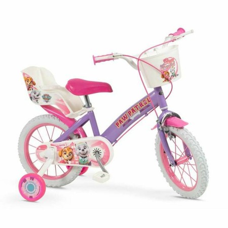 Bicicleta Infantil Paw Patrol Toimsa TOI1480             14" Púrpura