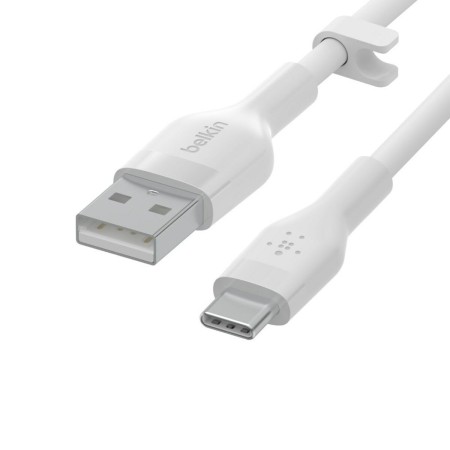 Cable USB-C a USB Belkin BOOST↑CHARGE Flex Blanco 2 m