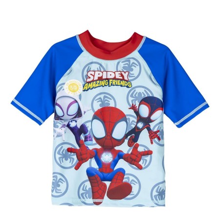 T-Shirt de Bain Spidey Rouge Bleu