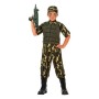 Déguisement pour Enfants 10954 Camouflage Vert (4 Pièces)