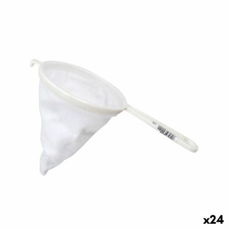 Tamis  Blanc Plastique Franela Ø 12 cm (24 Unités)