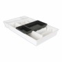 Organizador para Cubiertos Tontarelli Bella Blanco 4 Piezas 29 x 49,2 x 6,7 cm (5 Unidades)