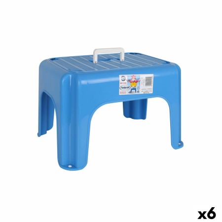 Tabouret Tontarelli Dumbo Bleu 38 x 30 x 24 cm (6 Unités)