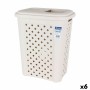 Corbeille à papier Tontarelli Arianna 30 L Beige (6 Unités)