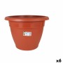 Pot Dem Squares Plastique Marron Ø 60 cm (6 Unités)