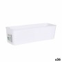 Organizador de Cajones Dem Jano Blanco 27 x 9 x 7,5 cm (36 Unidades)