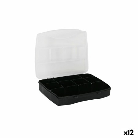 Caja con compartimentos Dem Classic 19 x 16 x 3,5 cm (12 Unidades)