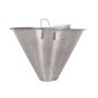 Tamis chinois Quttin Acier inoxydable Argenté Ø 20,5 cm (12 Unités)