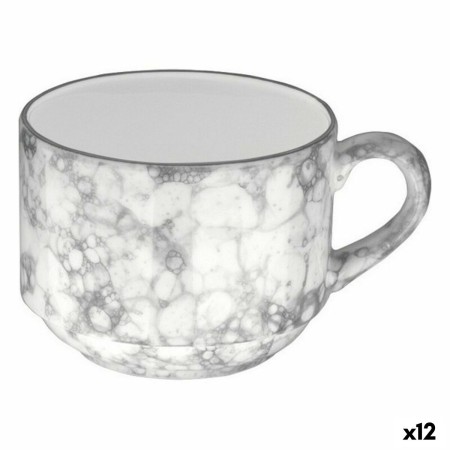 Taza Viejo Valle Rocks Porcelana 180 ml Negro (12 Unidades)