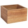 Organiseur de Tiroirs Viejo Valle Carré Bois d'acacia 17,6 x 16,2 x 11 cm (3 Unités)