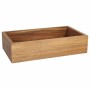 Organiseur de Tiroirs Viejo Valle Carré Bois d'acacia 32,5 x 17,5 x 7,5 cm (3 Unités)