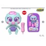Poupée Bébé Bandai Neoflobbi Flobbeti 32 cm Lila