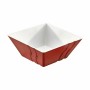 Bol Viejo Valle Luxor Mélamine Rouge 24 x 24 x 10 cm (6 Unités)