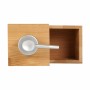 Dispensador de Jabón Quttin Marrón Plateado Bambú (12 Unidades)