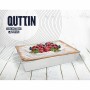 Plateau pour Four Quttin Rectangulaire 36 x 24 x 6,5 cm (12 Unités)