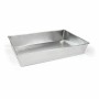 Bandeja para Horno Quttin Rectangular 36 x 24 x 6,5 cm (12 Unidades)