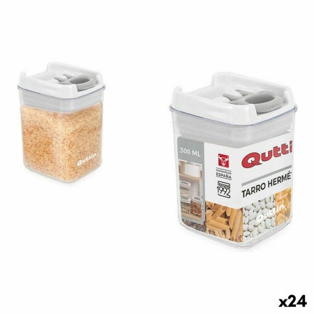 Tarro Quttin Hermético 300 ml 7 x 10 cm (24 Unidades) (300 ml)