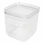 Tarro Quttin Hermético Transparente Plástico 750 ml (24 Unidades)