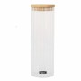 Tarro de Cristal Transparente Quttin  9 x 27 cm 1,4 L (12 Unidades)
