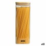 Bocal Quttin Bambou Carré 2,15 L 10,2 x 28 cm (12 Unités)