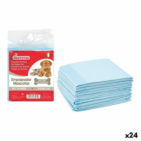 Empapador MCT mascotas 45 x 60 cm (10 Piezas) (24 Unidades) (10 pcs)(45 x 60 cm)