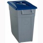 Cubo de Basura para Reciclaje Denox 65 L Azul (2 Unidades)