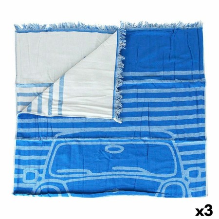 Serviette Paréo Cállate la Boca Mini Bleu Voiture (3 Unités)