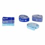 Bandas elásticas de resistencia LongFit Sport  Azul 3 Piezas (6 Unidades)