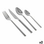 Cubertería Percutti Percutti europa Acero Inoxidable Plateado 16 Piezas (2 Unidades) (16 pcs)