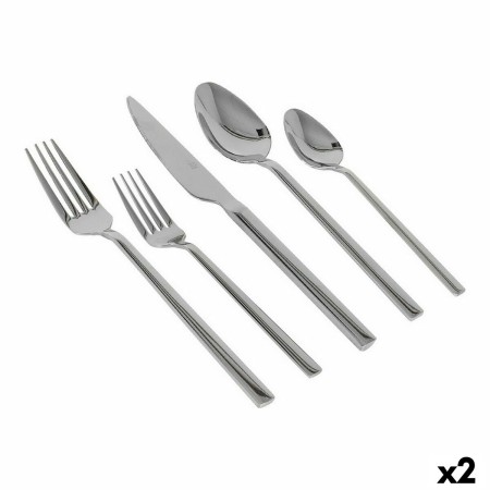 Cubertería Percutti Percutti europa Acero Inoxidable Plateado 20 Piezas (2 Unidades) (20 pcs)