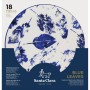 Assietes Santa Clara Blue Leaves 18 Pièces Porcelaine (2 Unités)