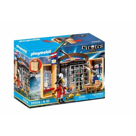 Playset Playmobil Pirates Aventures Coffre 70506 (53 pcs)