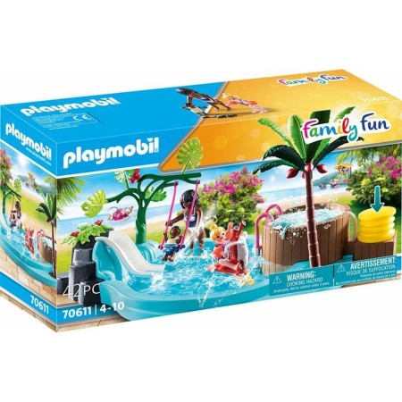 Playset Playmobil Family Fun Piscine pour enfants 70611 (42 pcs)