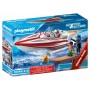 Playset Playmobil Sports & Action Barco Carrières 70744 (24 pcs)