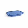 Fiambrera Borgonovo Igloo Azul Rectangular 800 ml 26 x 18,5 x 3,4 cm (12 Unidades) (26 x 18,5 x 3,4 cm)