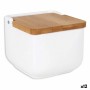 Salière avec couvercle La Mediterránea Bambou 11,7 x 11,7 x 10 cm (12 Unités)