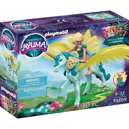 Playset Playmobil Adventures of Ayuma Crystal Fairy Licorne 70809 (30 pcs)