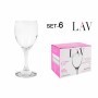 Verres LAV Blanc 200 ml (4 Unités)