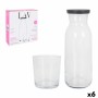 Set LAV Jarra Vasos Cristal 7 Piezas (6 Unidades) (7 pcs)