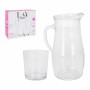 Set LAV Jarra Vasos Cristal 7 Piezas (4 Unidades) (7 pcs)