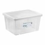 Boîte de rangement avec couvercle Tontarelli Linea box 29 L 47 x 36 x 24,5 cm (6 Unités)