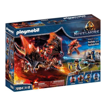 Playset Playmobil Novelmore Dragon Attack 70904