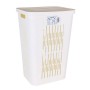 Panier à linge Inde Bella Blanc 60 L 40,5 x 33 x 59 cm (5 Unités)