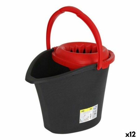 Cubo de Fregar Dem Eco Escurridor 39 x 30 x 32 cm (12 Unidades) (14 L)