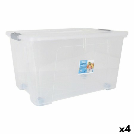 Boîte Multiusage Dem Kira 52 L 57 x 40 x 32 cm (4 Unités)