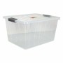 Boîte de rangement avec couvercle Dem Thais 50 L 55 x 43 x 30 cm (4 Unités)