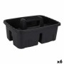 Organizador de Herramientas Dem Brico Bandeja Negro 38,5 x 29,5, x 17 cm (6 Unidades)